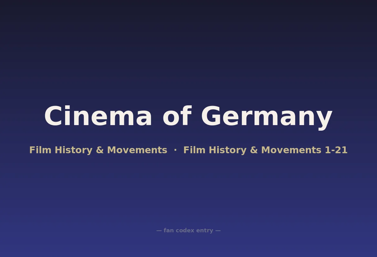 Cinema of Germany